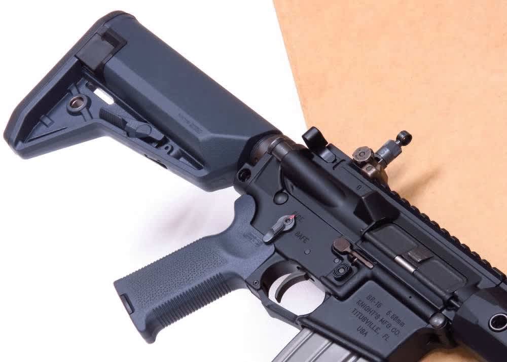 Knights Armament KAC SR-15 KS-4 5.56 NATO AR15 SR15 KS4 Stone Rifle +2 MAGS-img-5