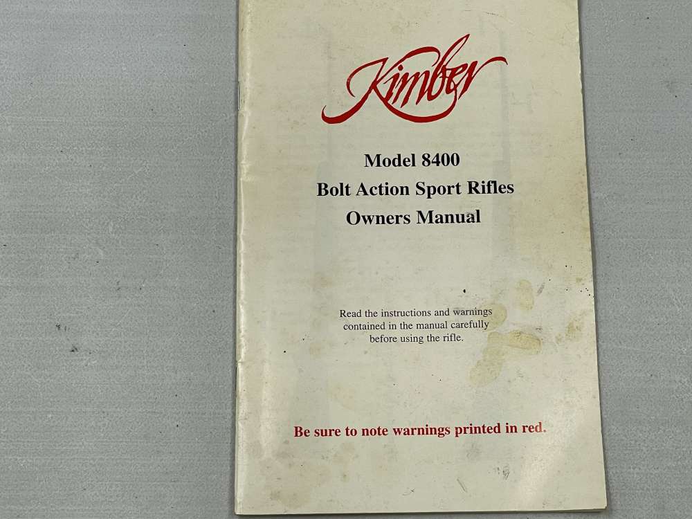 Kimber 8400 .300 WSM 24" classic low serial possibly first year magnum -img-44