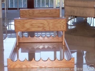 Gun Rack 16 Gun Collectors Display Natural Finish-img-1