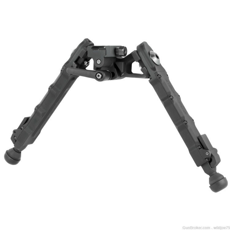 Accu-Tac, HD-50, 50BMG Heavy Duty Rifle Bipod, Black Finish-img-0