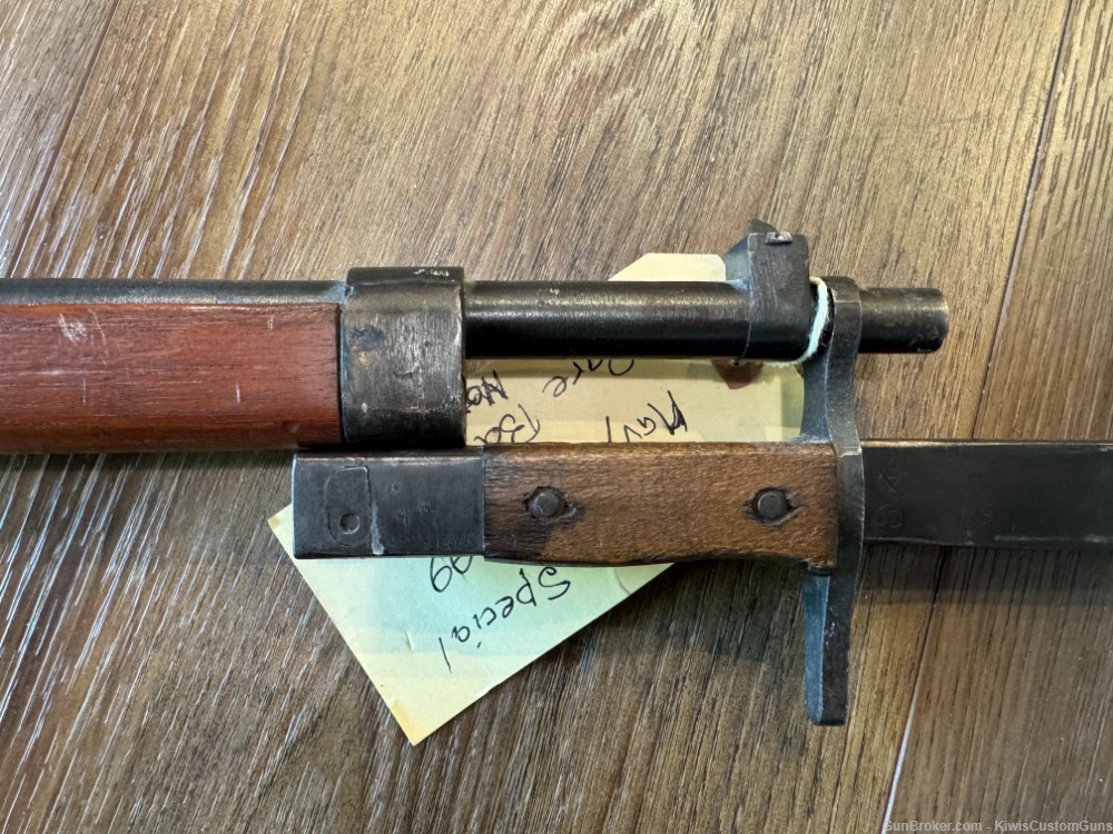 1940-1945 Arisaka Type 99 Last Ditch 27th series 7.7 with bayonet-img-5
