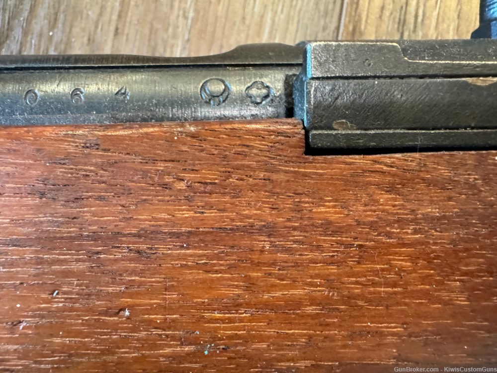 1940-1945 Arisaka Type 99 Last Ditch 27th series 7.7 with bayonet-img-13