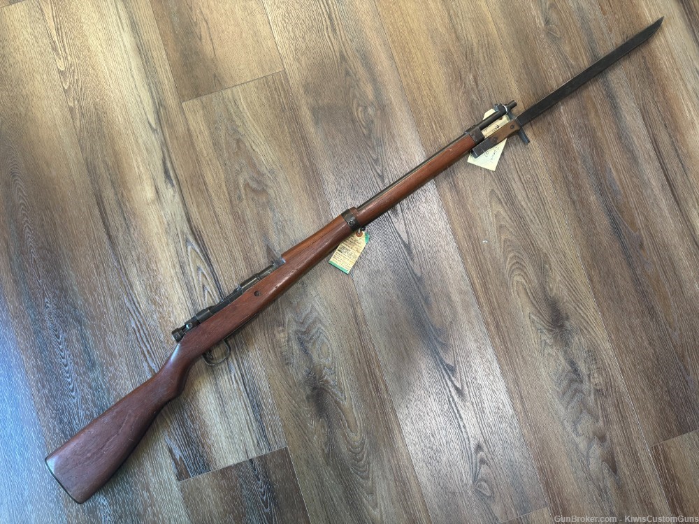 1940-1945 Arisaka Type 99 Last Ditch 27th series 7.7 with bayonet-img-0