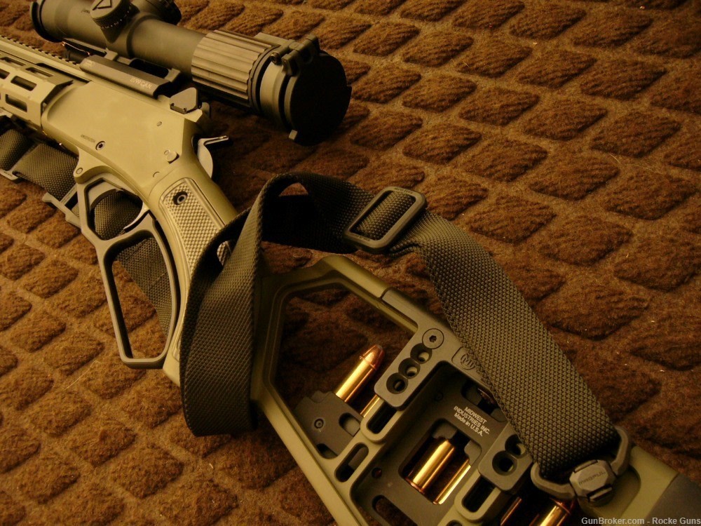 MARLIN MAD PIG 1895 .45-70 GOV'T ISSUE TRIJICON SCO MARLIN RUGER 1 OF 1 PIG-img-40