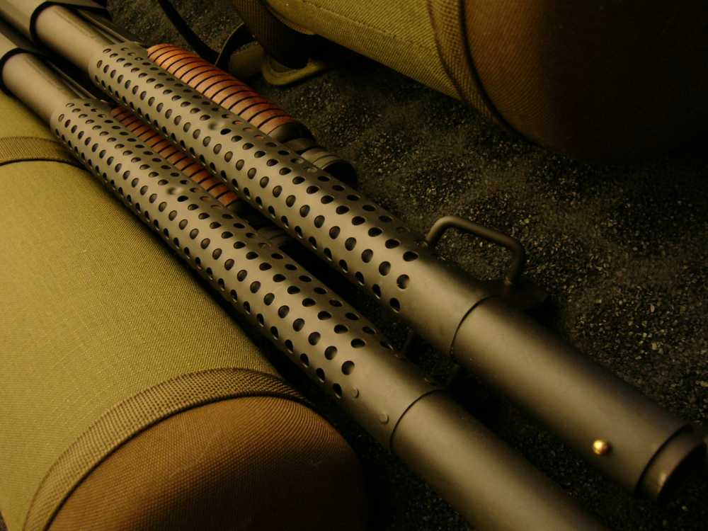 ITHACA M-37 M37 RIOT TRENCH LE 12 GAUGE MILITARY AMMO MODEL 37 ONE SHOTGUN -img-47
