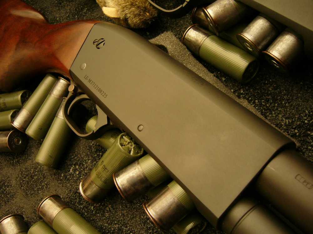 ITHACA M-37 M37 RIOT TRENCH LE 12 GAUGE MILITARY AMMO MODEL 37 ONE SHOTGUN -img-20