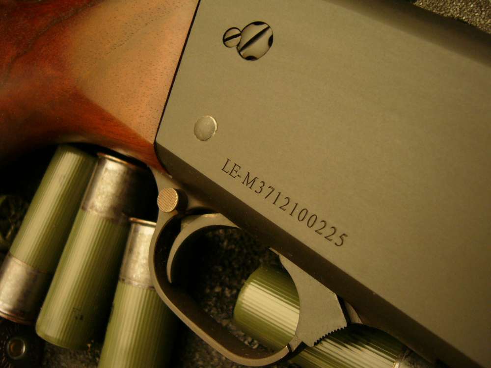 ITHACA M-37 M37 RIOT TRENCH LE 12 GAUGE MILITARY AMMO MODEL 37 ONE SHOTGUN -img-21