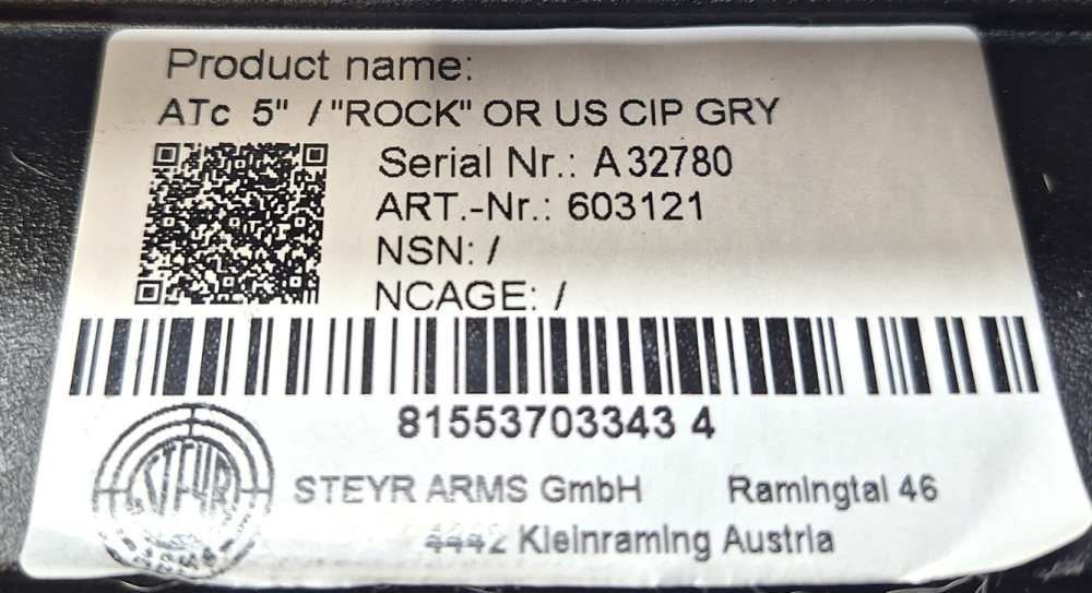 STEYR ATC ROCK 5" SAO 9MM 20+1 (10rd Mags Available)-img-12