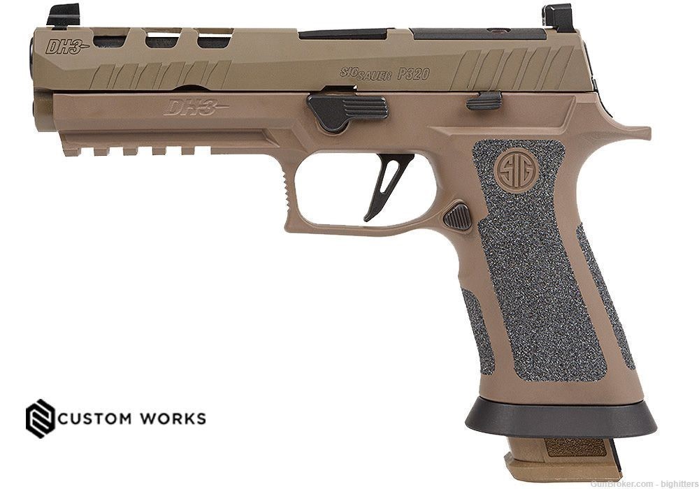 SIG SAUER Custom Works P320 X-Five DH3 9mm 5" 21+1 FACTORY NEW 320X5-9-DH3-img-0
