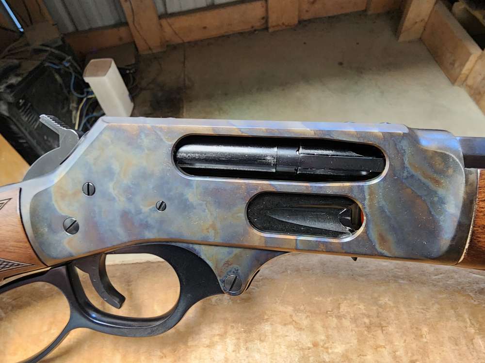 PICS! NEW HENRY COLOR CASE HARDENED SIDE GATE 45-70 GOVT 22" WALNUT H010GCC-img-9