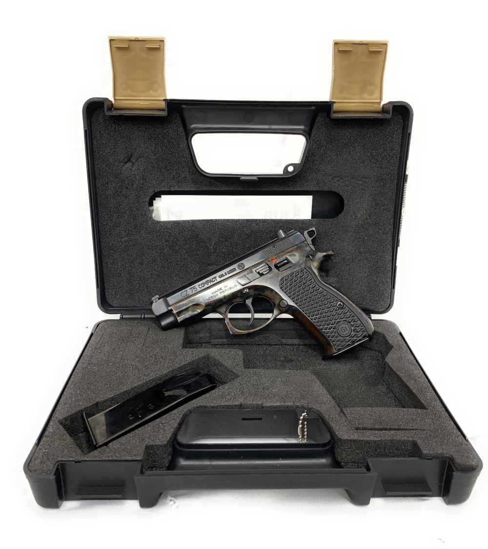 CZ 75 C - CASE HARDENED - 9MM LUGER - 14 ROUNDS - 3.75 "-img-0
