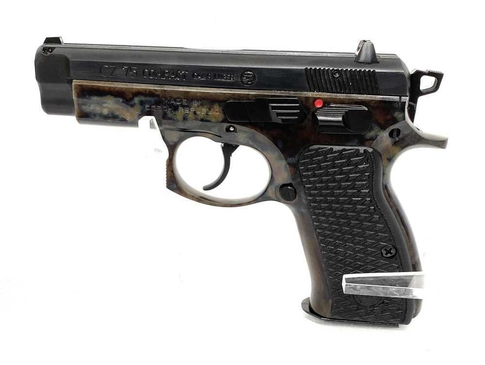 CZ 75 C - CASE HARDENED - 9MM LUGER - 14 ROUNDS - 3.75 "-img-2