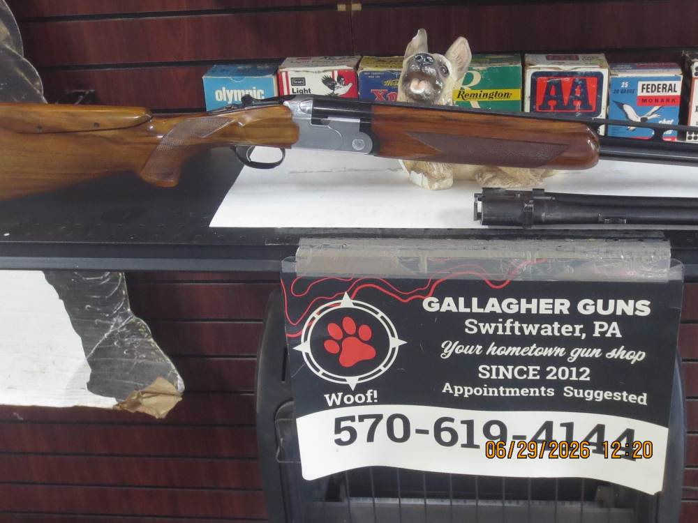 Beretta S-680 12ga 34" barrel excellent condition with orig box SINGLE SHOT-img-0
