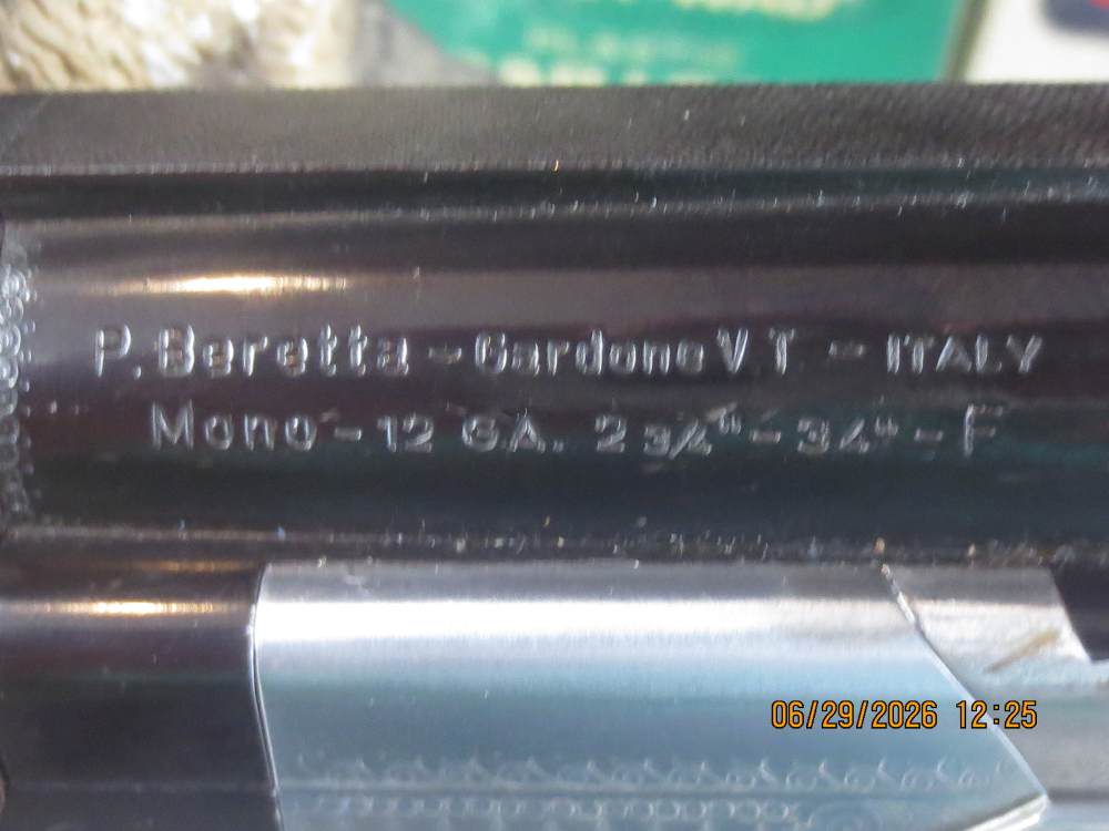 Beretta S-680 12ga 34" barrel excellent condition with orig box SINGLE SHOT-img-24