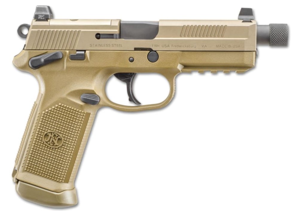 FN FNX-45 Tactical 45 ACP 5.3" Threaded 15+1 Ambi NIB-img-0