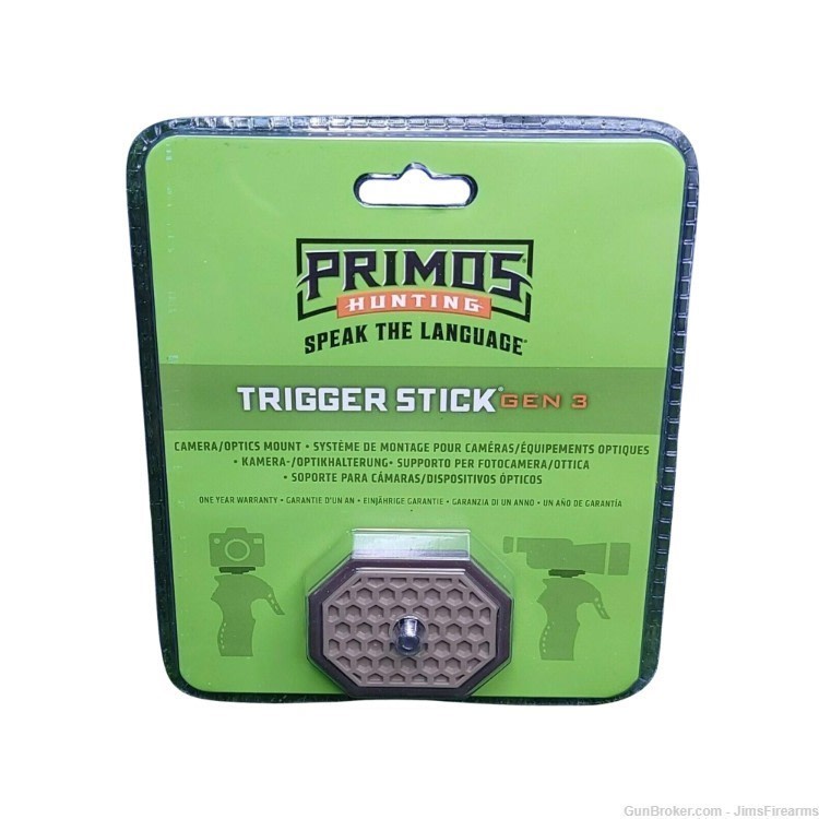 Primos Trigger Stick Camera Mount Plate  GEN 3 #PRI65502-img-0