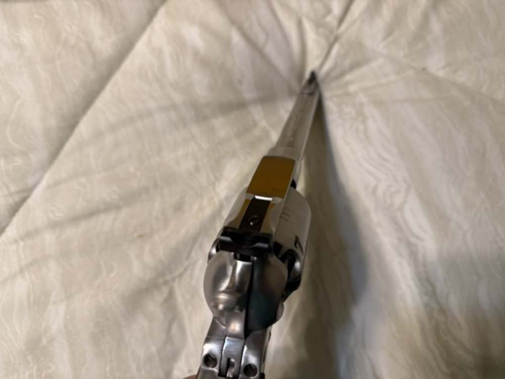 Ruger Old Army Percussion Revolver - Black Powder - .45 Cal - 7.5" SS NIB-img-3