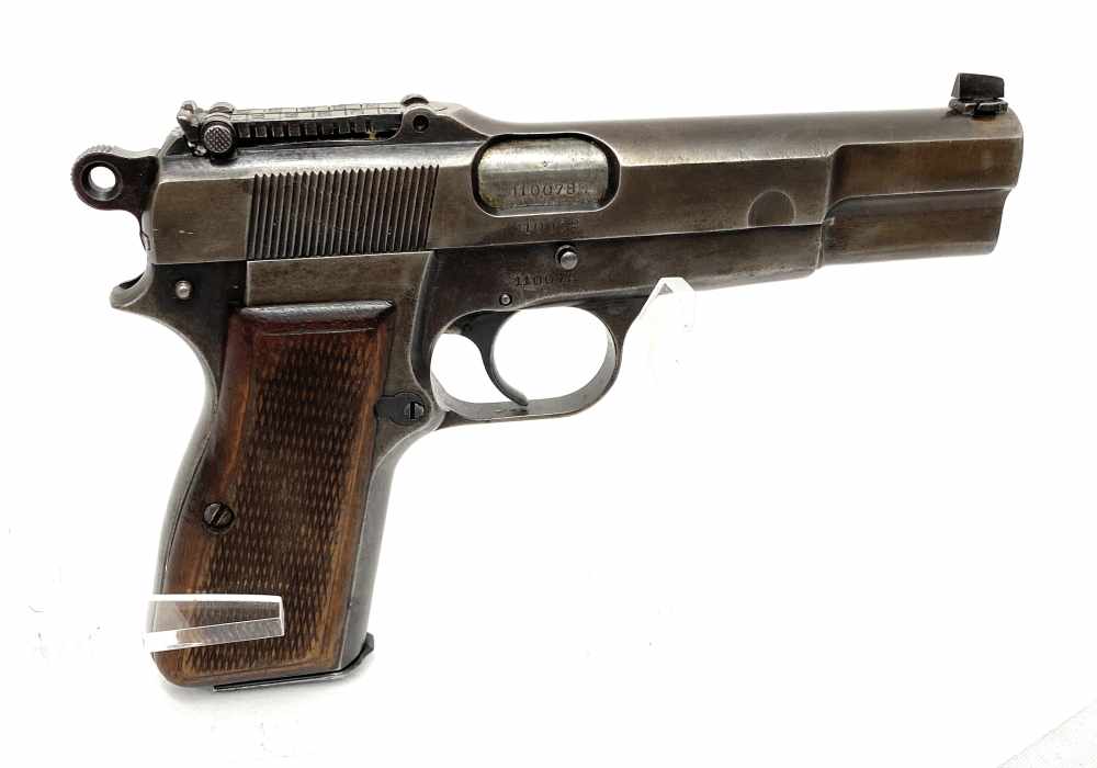 FN High Power- "Dirty Bird" mfg. 1941 - 9MM LUGER - 13 Rds - 4.7"-img-1