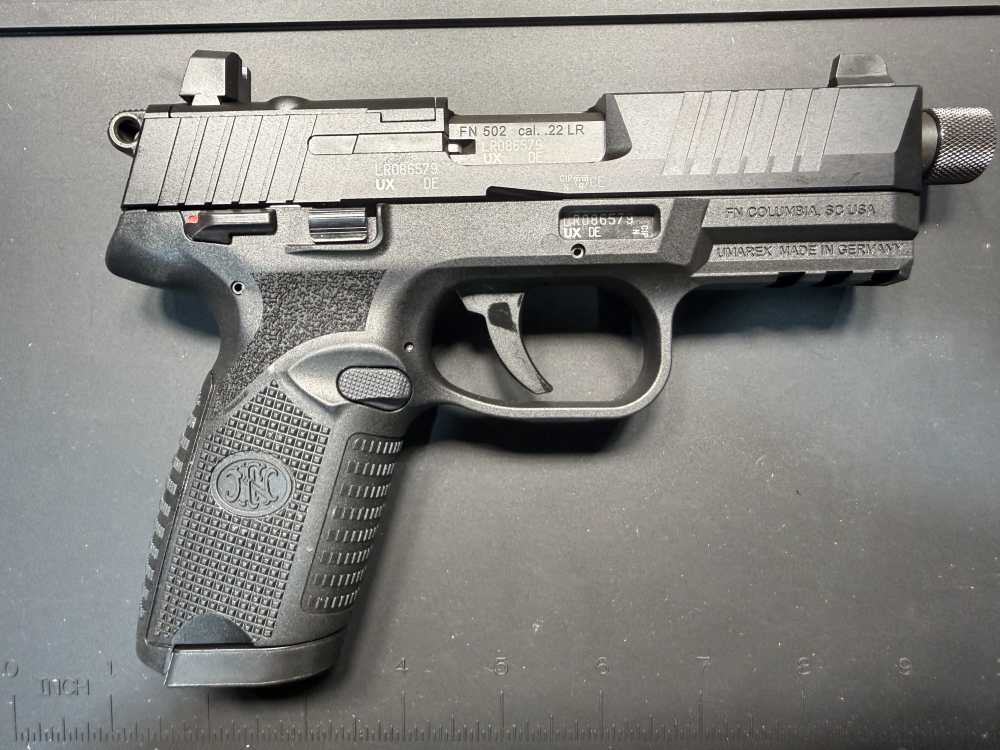 FN 502T 22lr tactical black 2 mags NIB-img-1