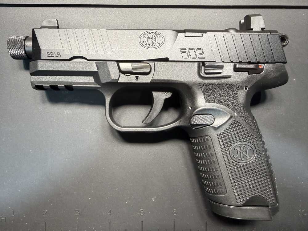 FN 502T 22lr tactical black 2 mags NIB-img-0