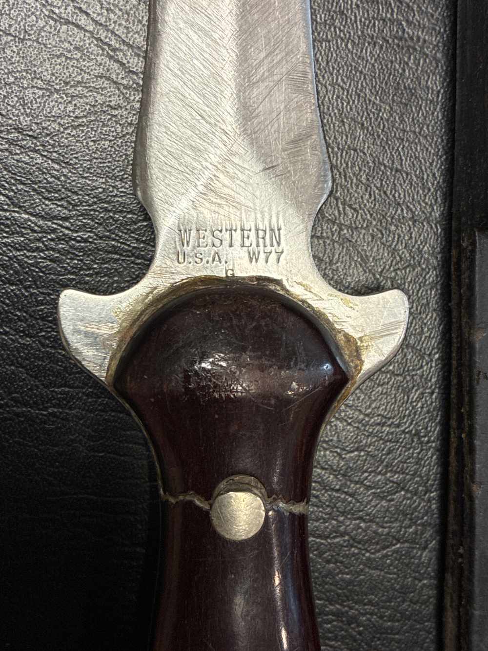Western USA W77 Boot Knife w/sheath-img-4