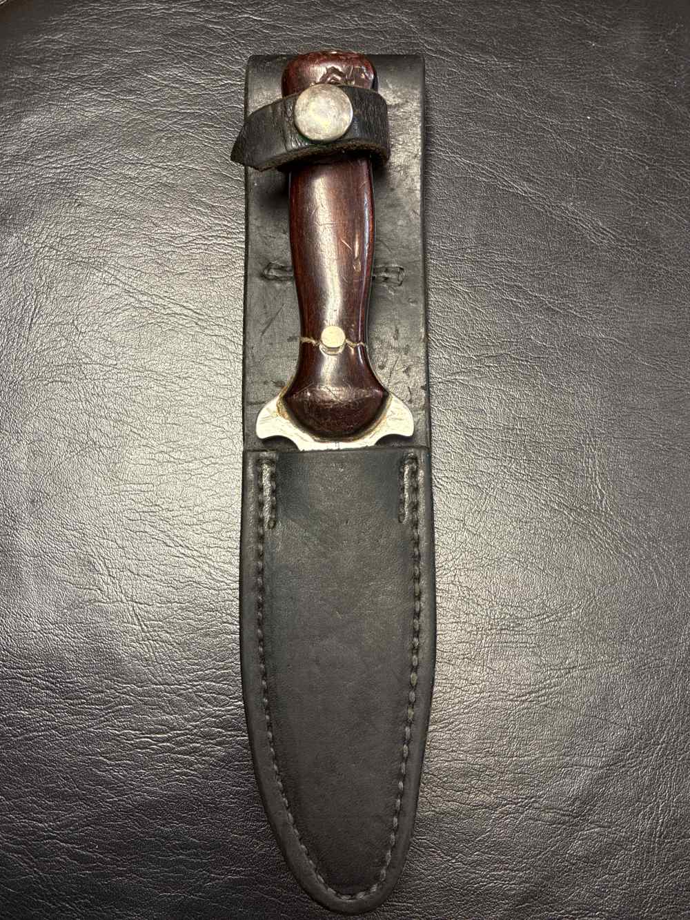 Western USA W77 Boot Knife w/sheath-img-1