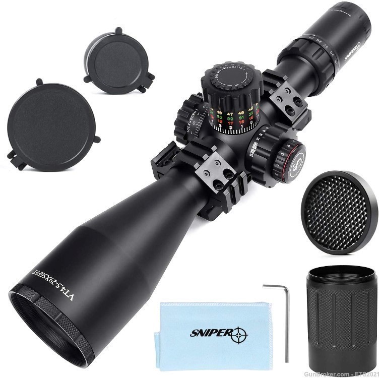 VT4.7-29x56mm FFP 35MM Scope Long range Riflescope First Focal Plan-img-2