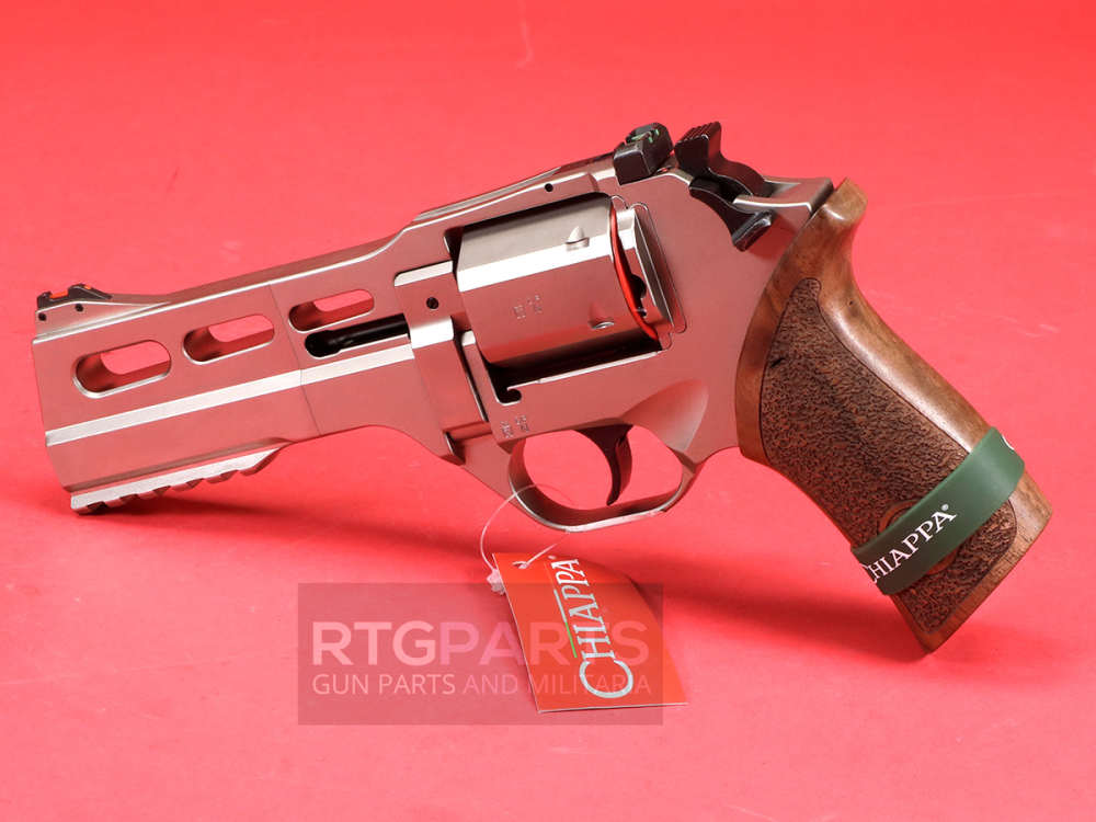 Chiappa White Rhino 50DS DA/SA 357 Magnum 5" Nickle Finish Walnut 340.223-img-2