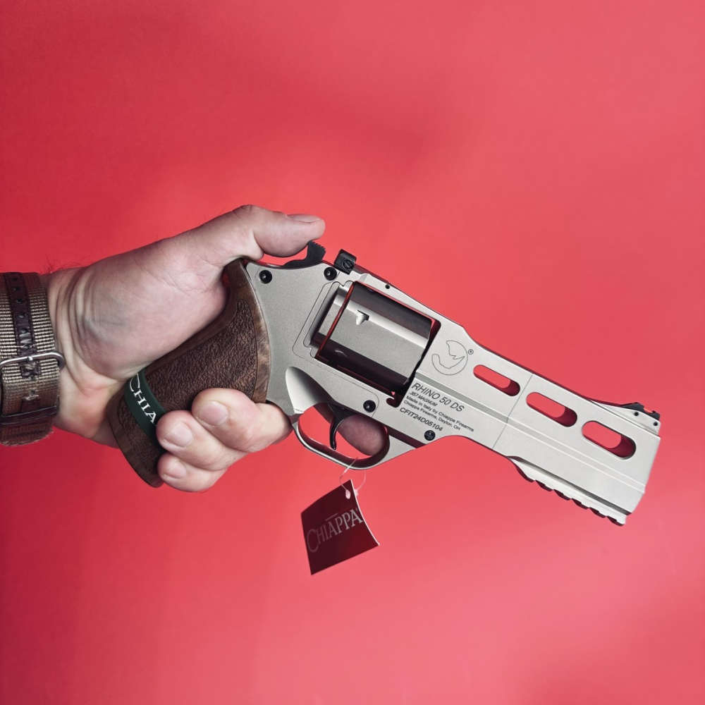 Chiappa White Rhino 50DS DA/SA 357 Magnum 5" Nickle Finish Walnut 340.223-img-5