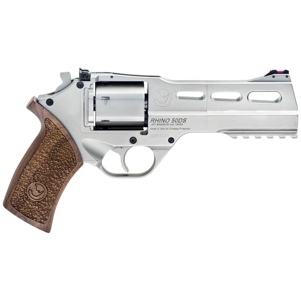 Chiappa White Rhino 50DS DA/SA 357 Magnum 5" Nickle Finish Walnut 340.223-img-6