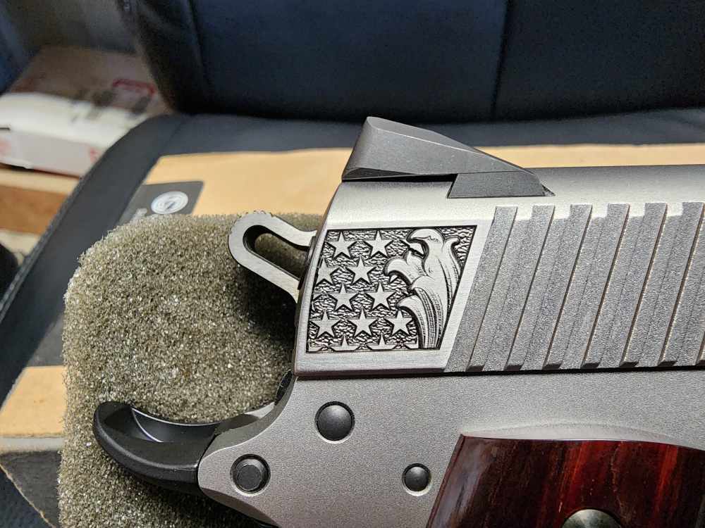 PICS NEW RUGER SR1911 45 5" USA 250TH ANNIVERSARY ENGRAVED 1776 LIMITED 250-img-9