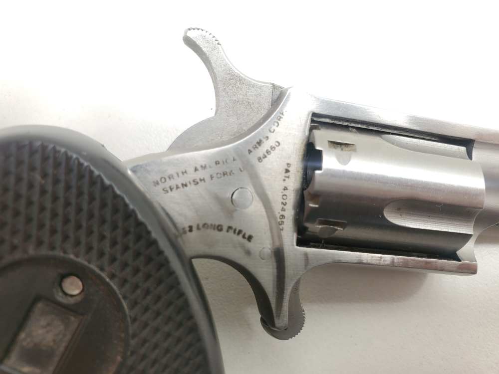 North American Arms Mini Revolver .22 LR 1" Barrel (Missing Medallion)-img-3