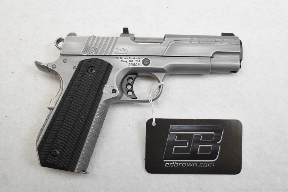 Ed Brown FX2 Stainless 45ACP Optics Cut New 4.25"-img-1