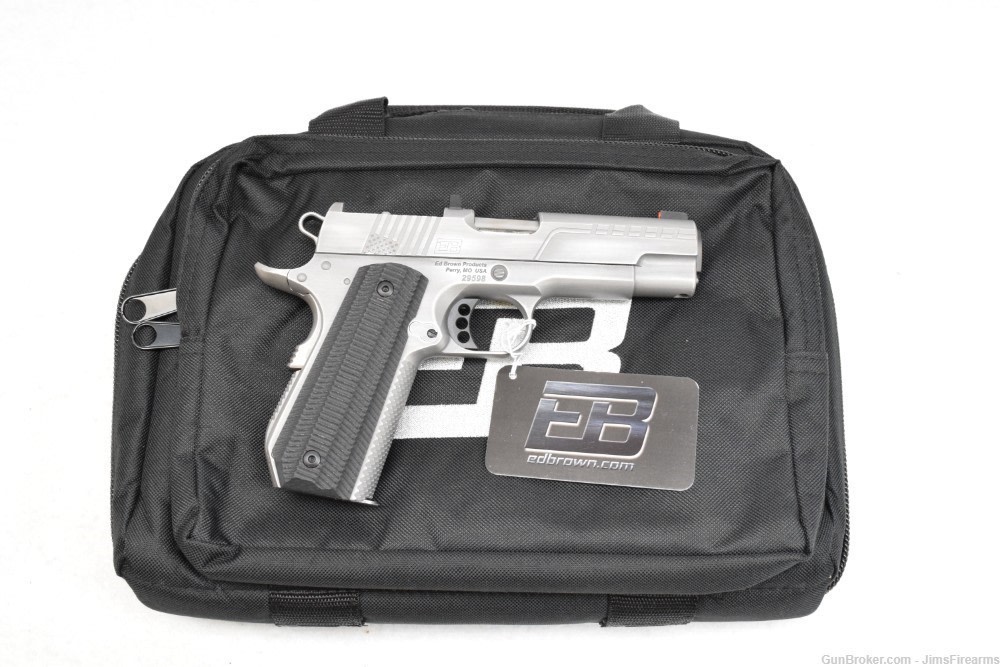 Ed Brown FX2 Stainless 45ACP Optics Cut New 4.25"-img-0