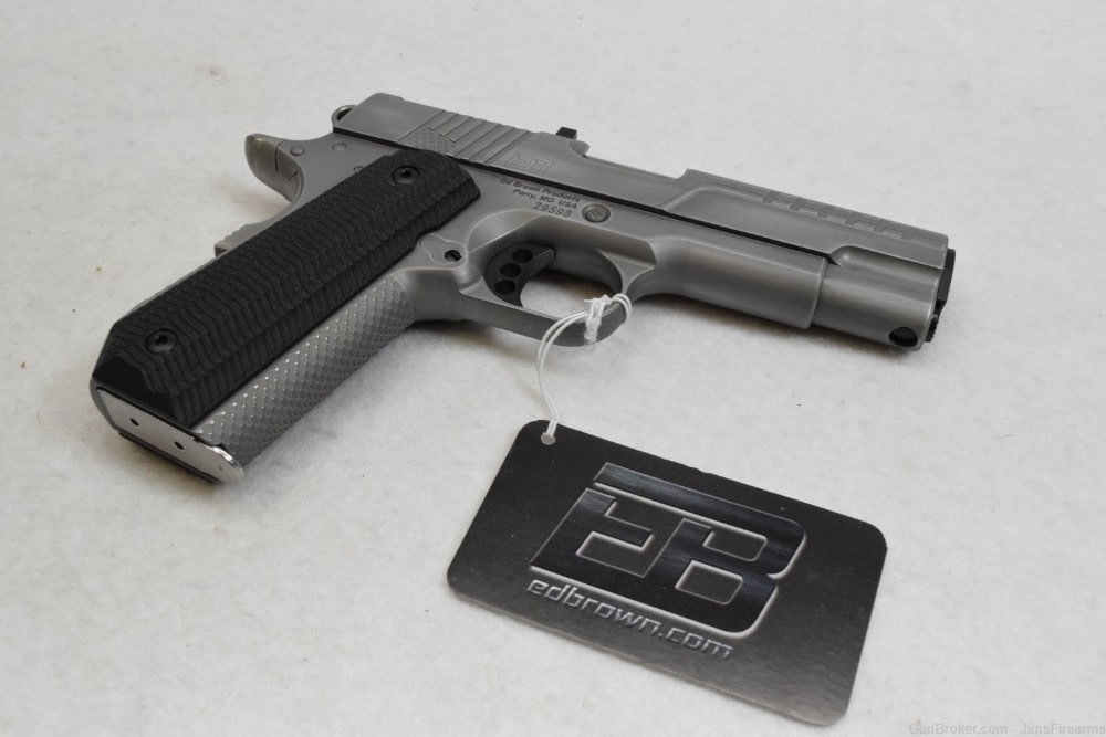 Ed Brown FX2 Stainless 45ACP Optics Cut New 4.25"-img-3