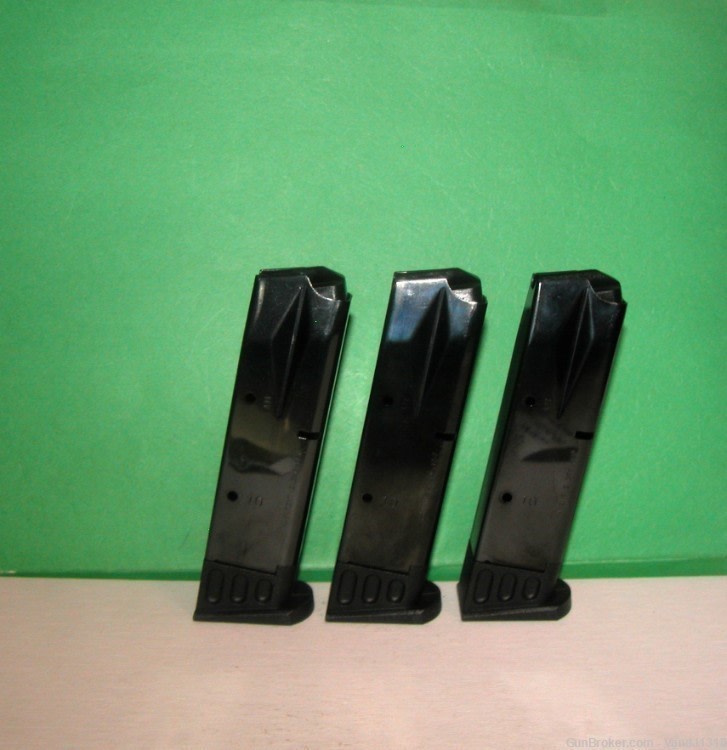 3 Beretta 96 10rd .40 S&W Mec Gar Magazines -img-1