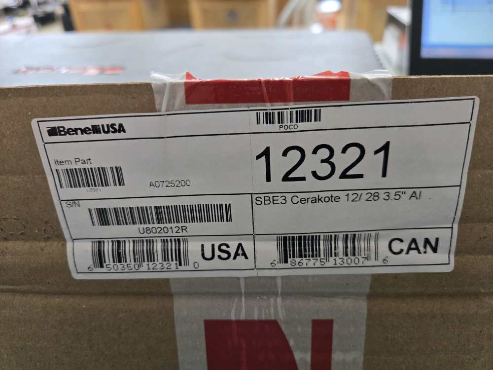 Benelli Super Black Eagle 3 12ga 3.5" 28" AI Bbl 12321 Optifade Timber -img-2