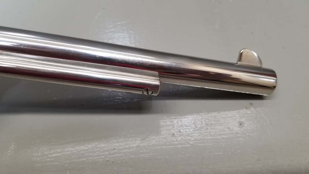 1977 3rd Gen Colt Single Action Army .45lc 7.5" Nickel W/Display Case WOW! -img-31