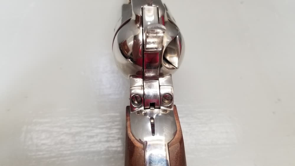 1977 3rd Gen Colt Single Action Army .45lc 7.5" Nickel W/Display Case WOW! -img-19