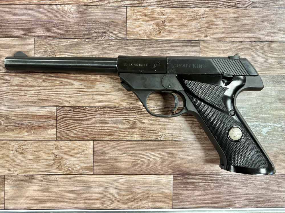 VINTAGE CLASSIC HIGH STANDARD SPORT KING 22LR TARGET PISTOL NO RESERVE -img-1