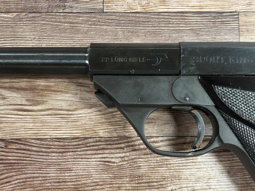 VINTAGE CLASSIC HIGH STANDARD SPORT KING 22LR TARGET PISTOL NO RESERVE -img-4