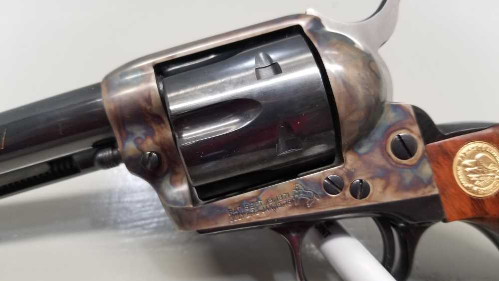 NRA Centennial Colt Single Action Army .45lc 7.5" 6-Shot W/Display Case WOW-img-10
