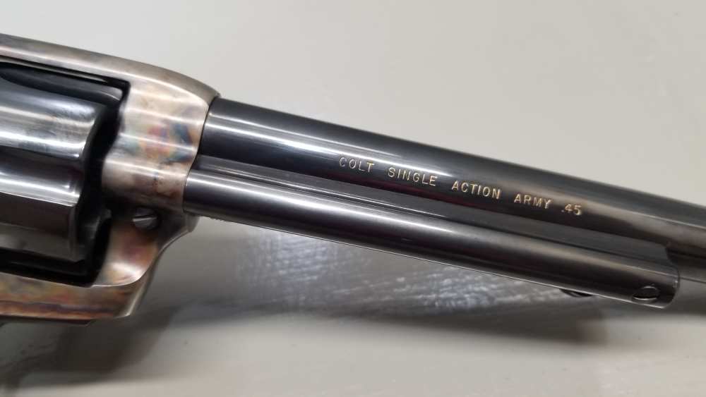 NRA Centennial Colt Single Action Army .45lc 7.5" 6-Shot W/Display Case WOW-img-31