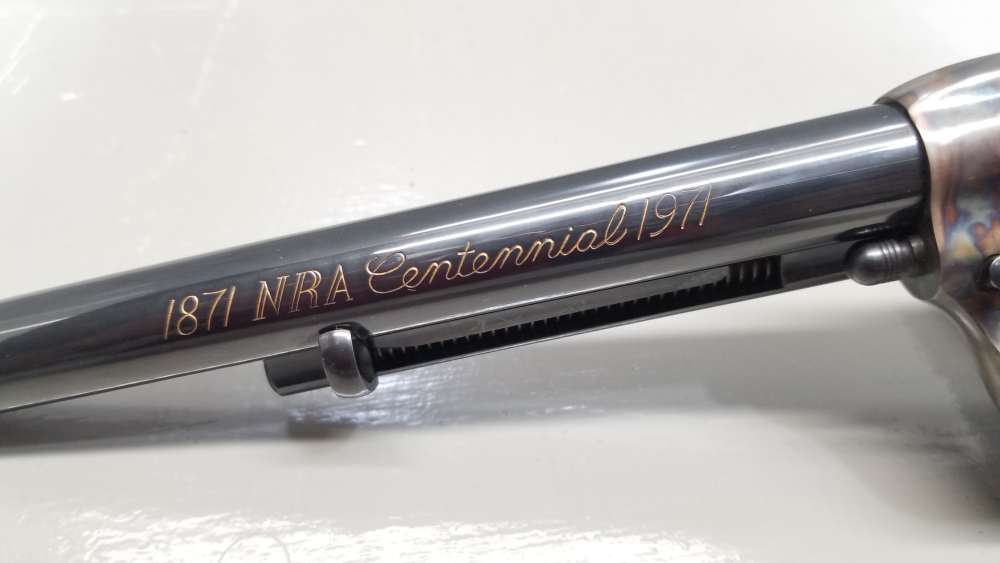 NRA Centennial Colt Single Action Army .45lc 7.5" 6-Shot W/Display Case WOW-img-12