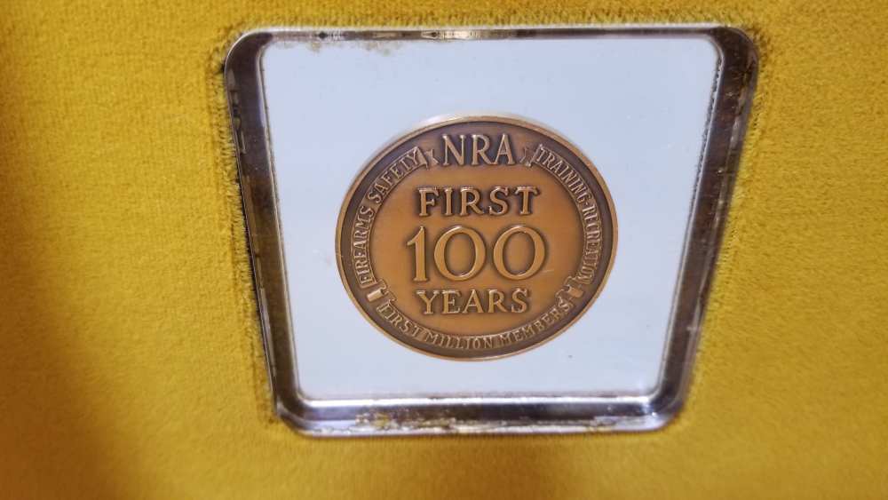 NRA Centennial Colt Single Action Army .45lc 7.5" 6-Shot W/Display Case WOW-img-41