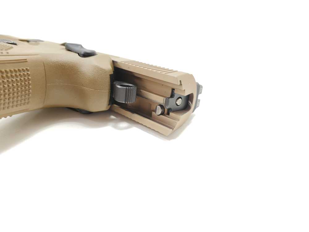 FNH FNX-45 Tactical .45 ACP 5.3" Barrel x2(15) RD Mags, Factory Case-img-9