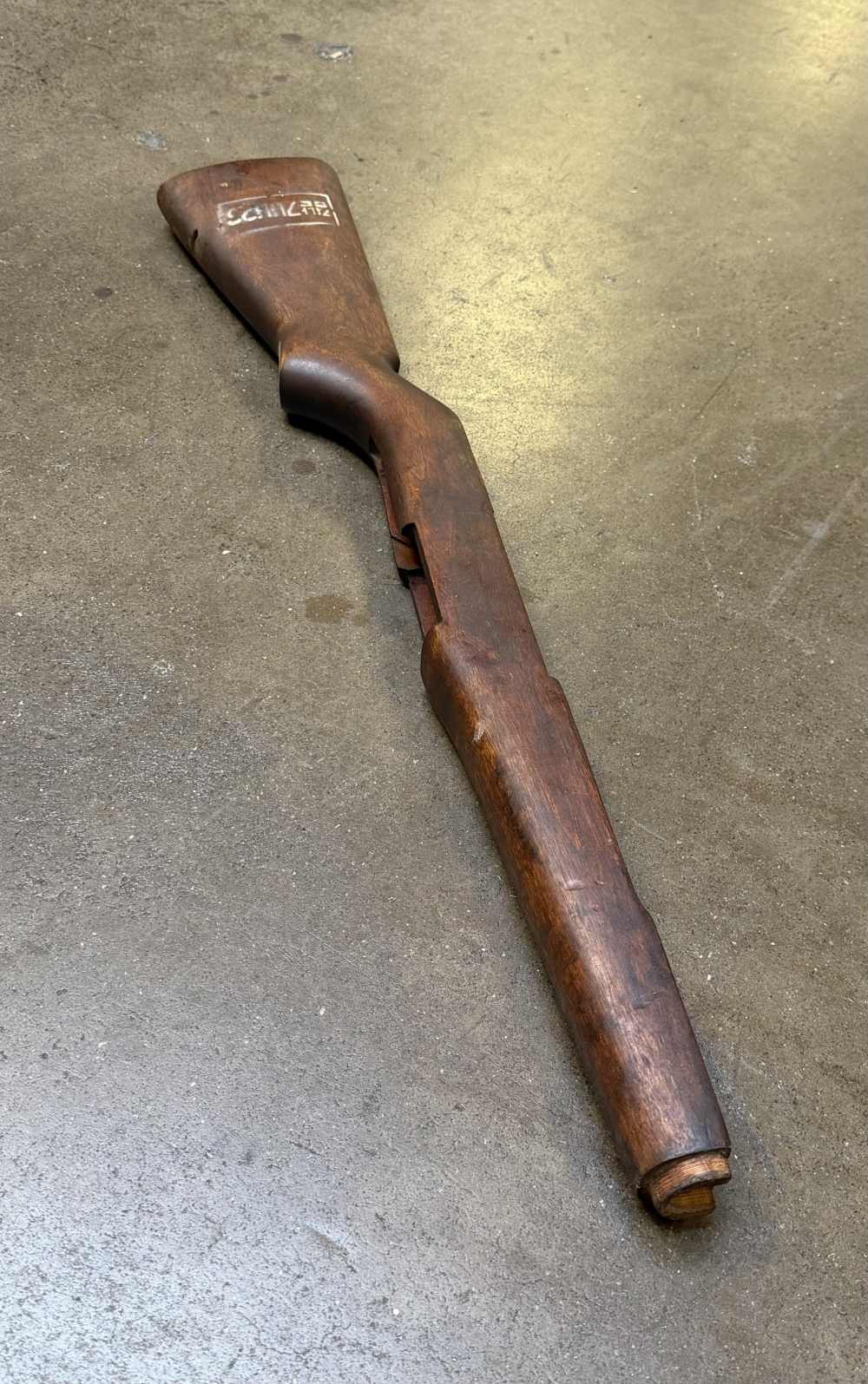 Korean M1 Garand Stock With Korean Markings!-img-3