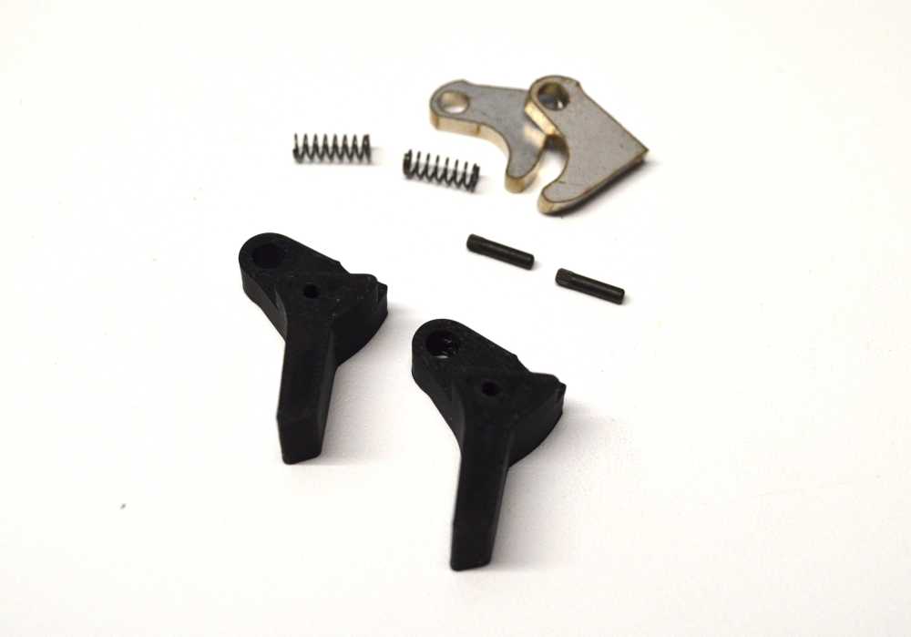 Glock FRT Forced Reset Trigger set - Version 2 w/ Spring (BLACK COLOR)-img-0
