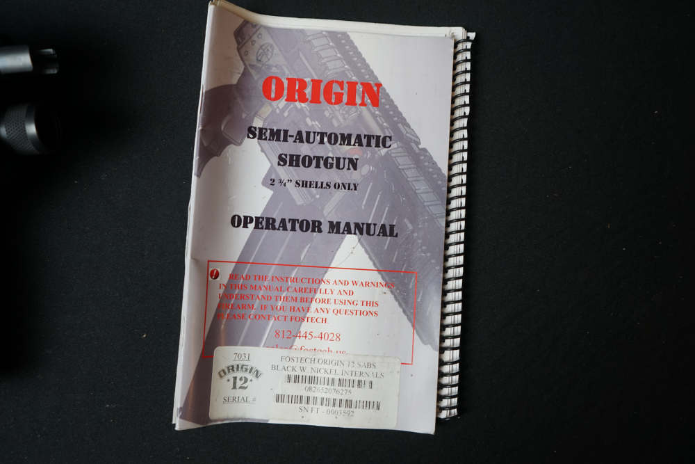 Fostech Origin 12 GA, Semi-Auto, 13 magazines, AOW, 9.5" barrel-img-10