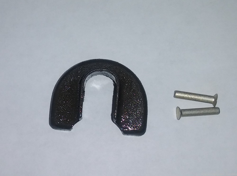 SKS Handguard Ferrule, No Hole, NOS. Includes 2 Ferrule Pins-img-0